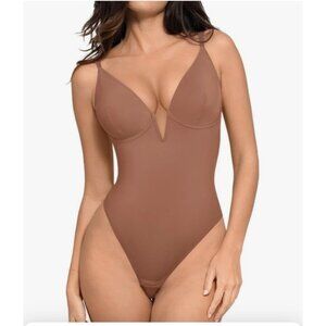 Popilush Brown Shapewear Bodysuit XL